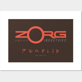 Zorg Industries (Aged look) Posters and Art